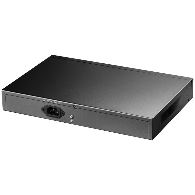Суич Cudy FS1018PS1, 16 x 10/100 PoE+ Switch 190W, 2 x Gigabit порта, 1 x SFP Slot - Image 2