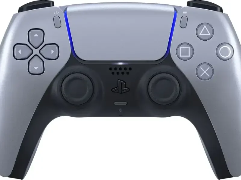 Безжичен геймпад Sony PS5 DualSense - Sterling Silver