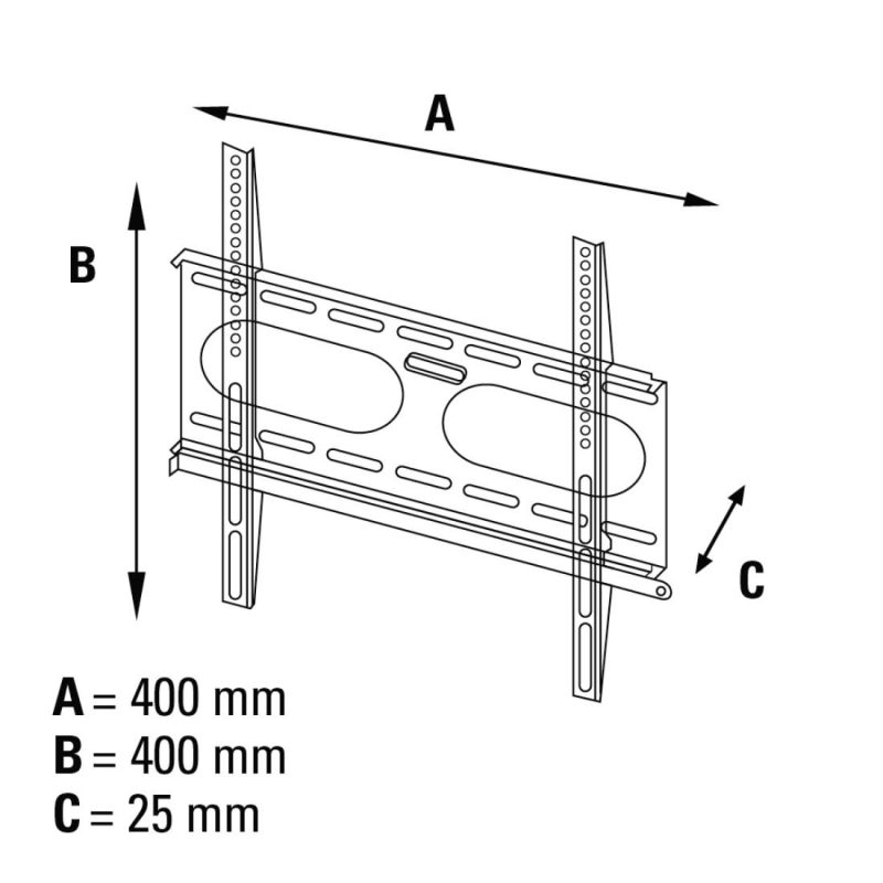 Стенна стойка за TV HAMA, 32"-56", 11757 - Image 4