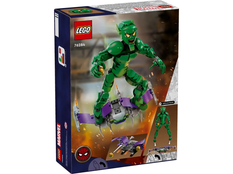 LEGO Marvel - Green Goblin Construction Figure - 76284 - Image 5