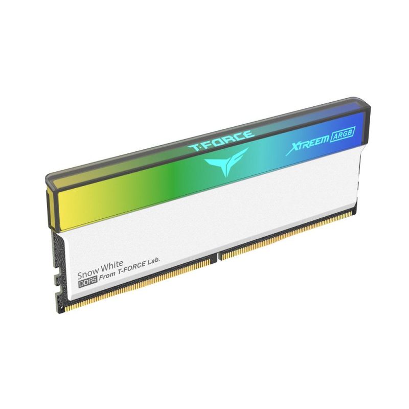 Памет Team Group T-Force XTREEM ARGB White DDR5 32GB(2x16GB) 6000MHz CL30 - Image 4