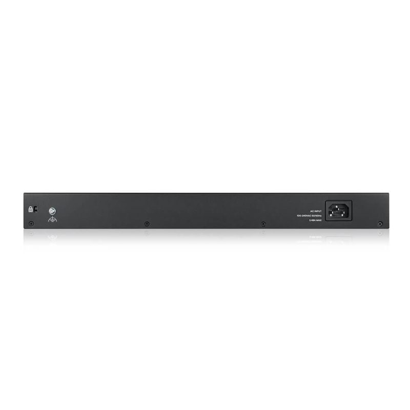 Суич ZYXEL GS1900-48HP, 48 портов управляем, PoE, Gigabit, за монтаж в шкаф - Image 3