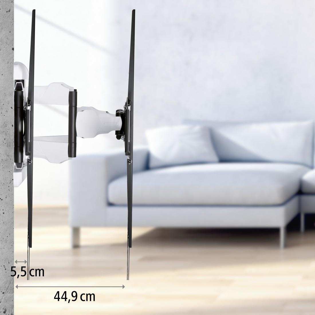 Стенна стойка за TV HAMA, Регулируема, 46"-90", 220838 - Image 16