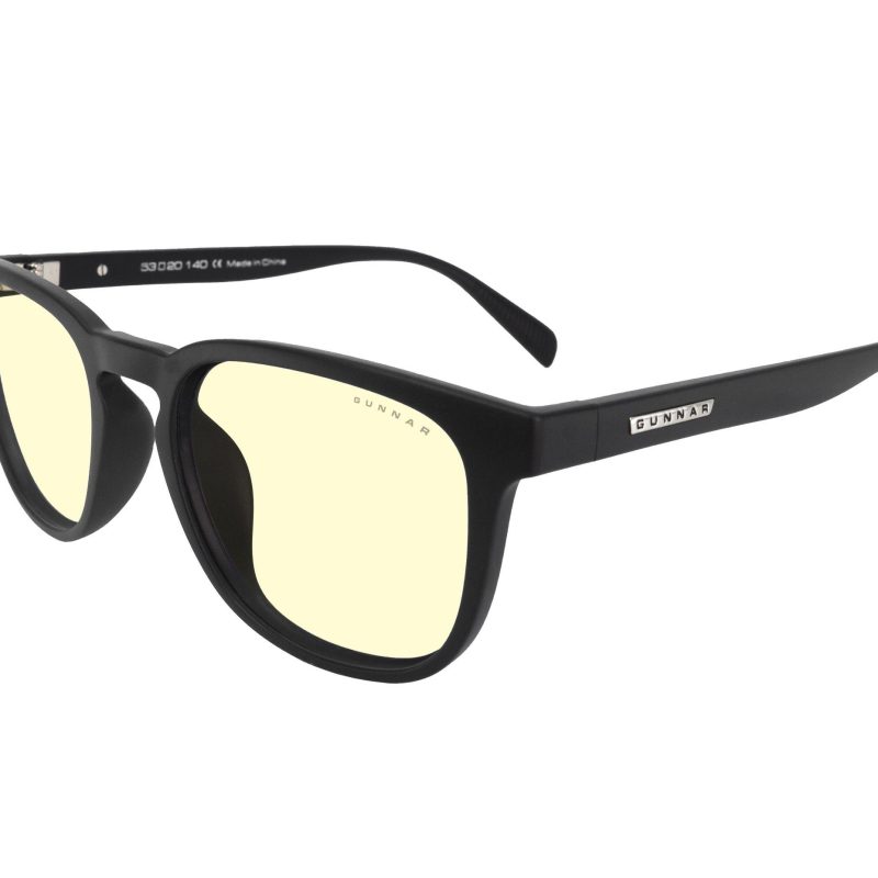 Компютърни очила GUNNAR Oakland Onyx, Amber, Черен