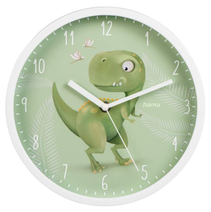 Детски стенен часовник Hama "Happy Dino" HAMA-186427