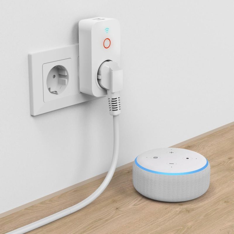HAMA Смарт WiFi конктакт, 2 USB порта, 2300 W, 10 A, HAMA-176612 - Image 8