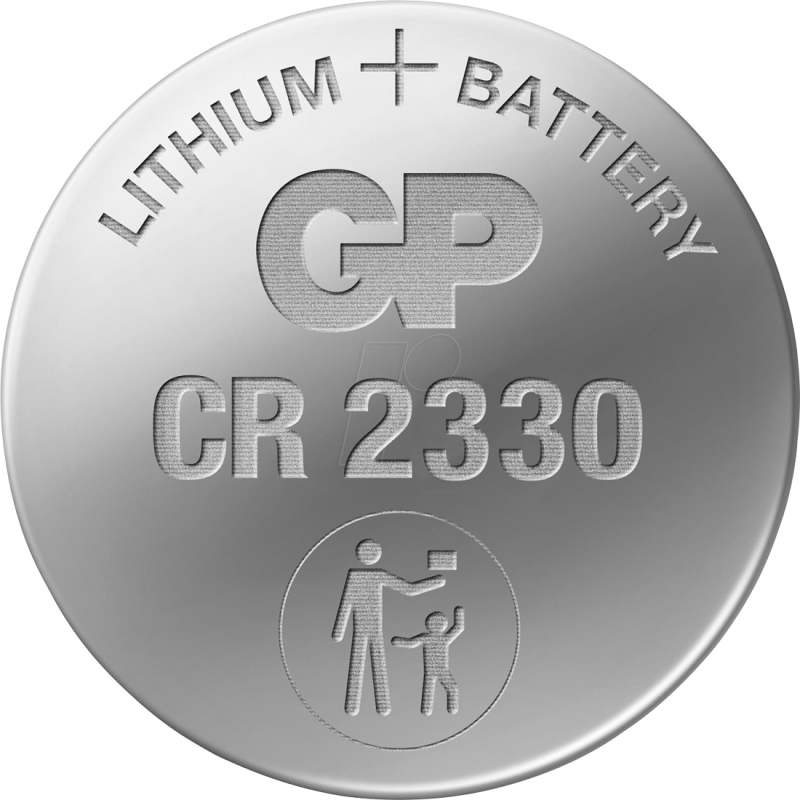 Литиева бутонна батерия GP  CR-2330 3V  1 бр. в блистер /цена за 1 бр./ - Image 2
