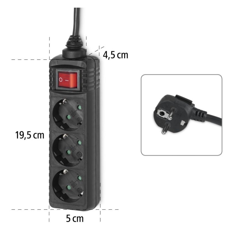Разклонител HAMA 108835, 3гнезда, 108835 - Image 6