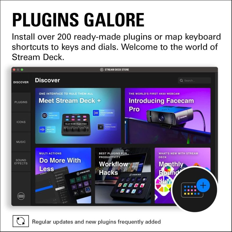 Контролер Elgato Stream Deck Plus - Image 8