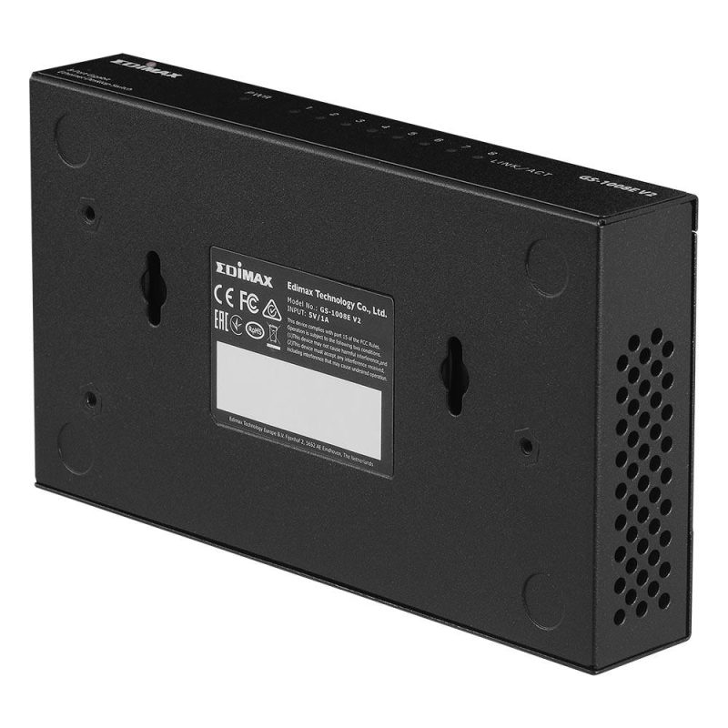 Switch cu 8 porturi EDIMAX GS-1008E V2, Gigabit - Image 5
