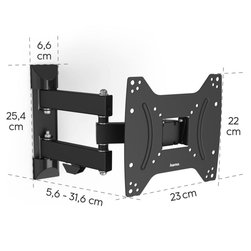 Стенна стойка за TV, Fullmotion, 122 cm (48"), 220822 - Image 20