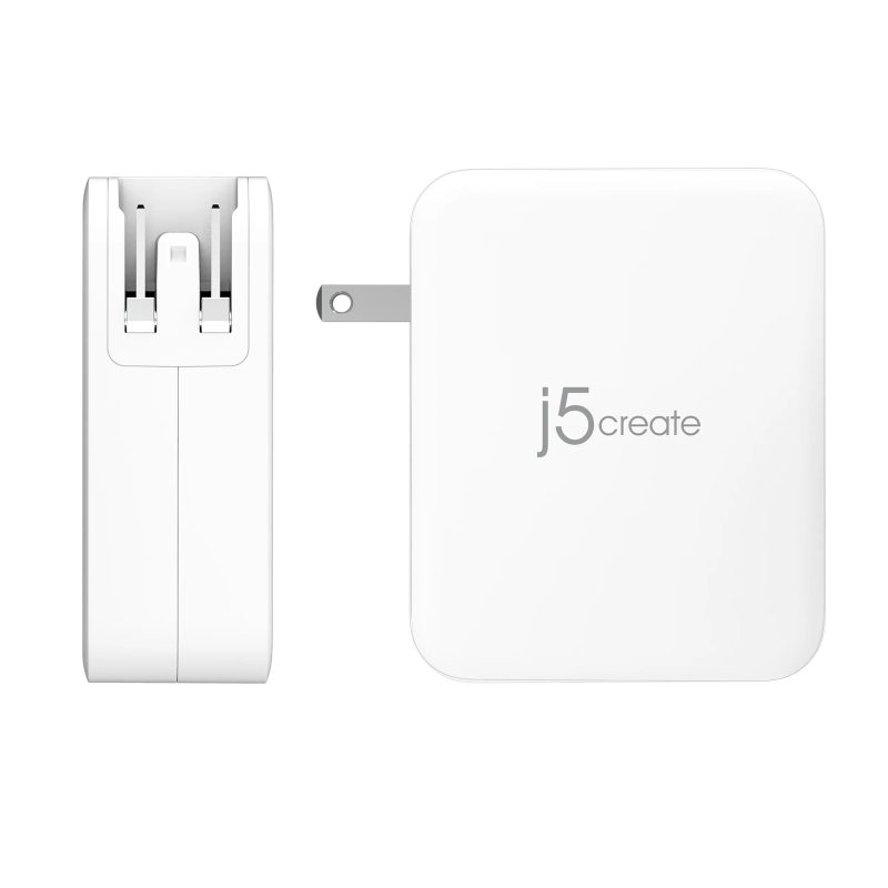 Мрежово зарядно j5create JUP43130E 130W, 4 порта, USB-C, USB-A - Image 4