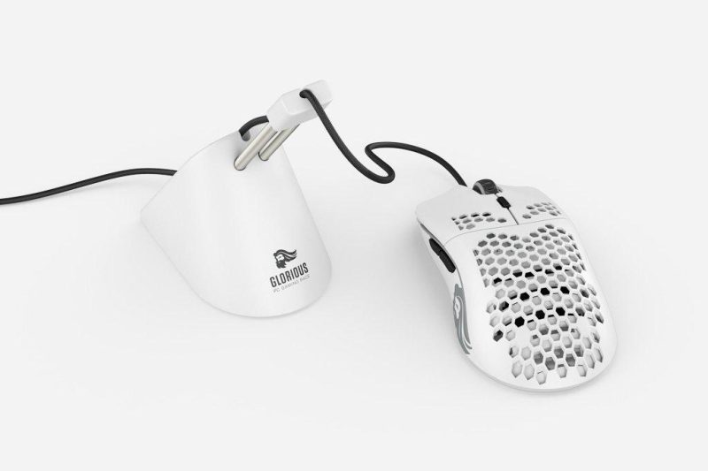 Геймърски аксесоар за кабела на мишката Glorious Bungee (White) - Image 3