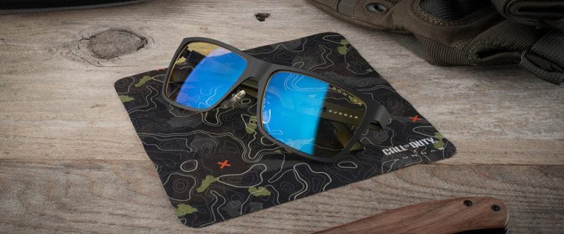 Комплект GUNNAR x Call of Duty UAV Edition - Onyx/Topo - Amber - Очила + калъф - Image 7