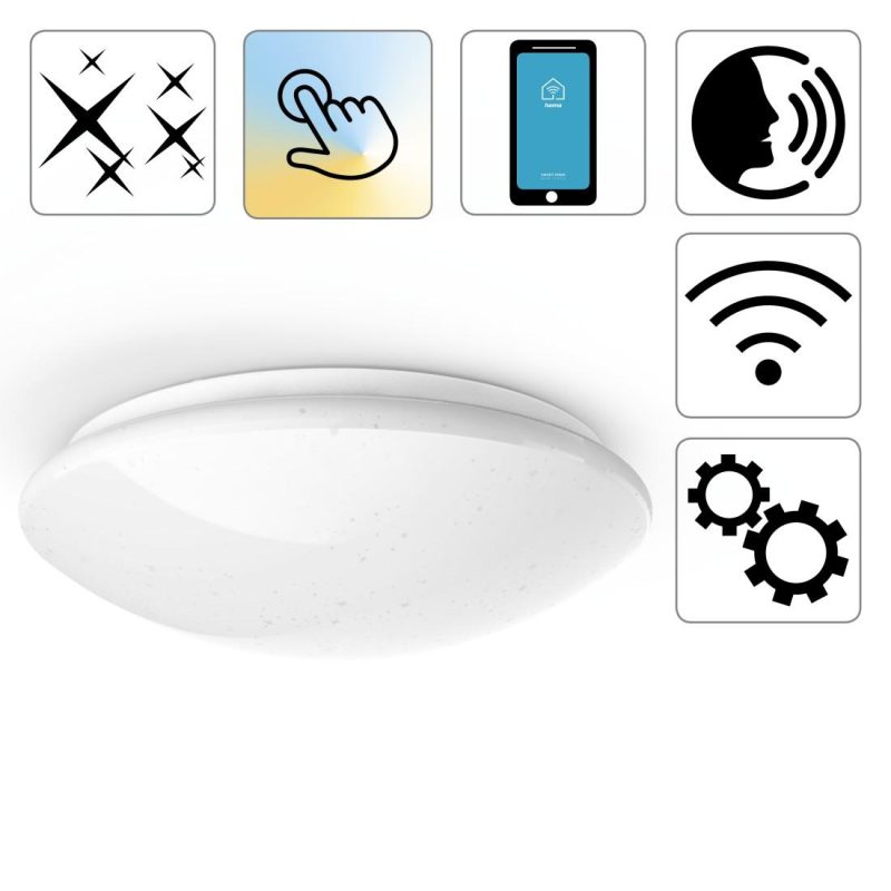 Hama WiFi Таванно осветление,аплик, диаметър 30 cm, 176604 - Image 8