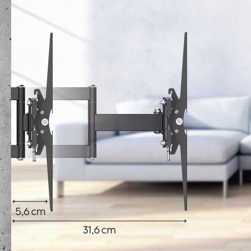 Стенна стойка за TV, Fullmotion, 122 cm (48"), 220822 - Image 18