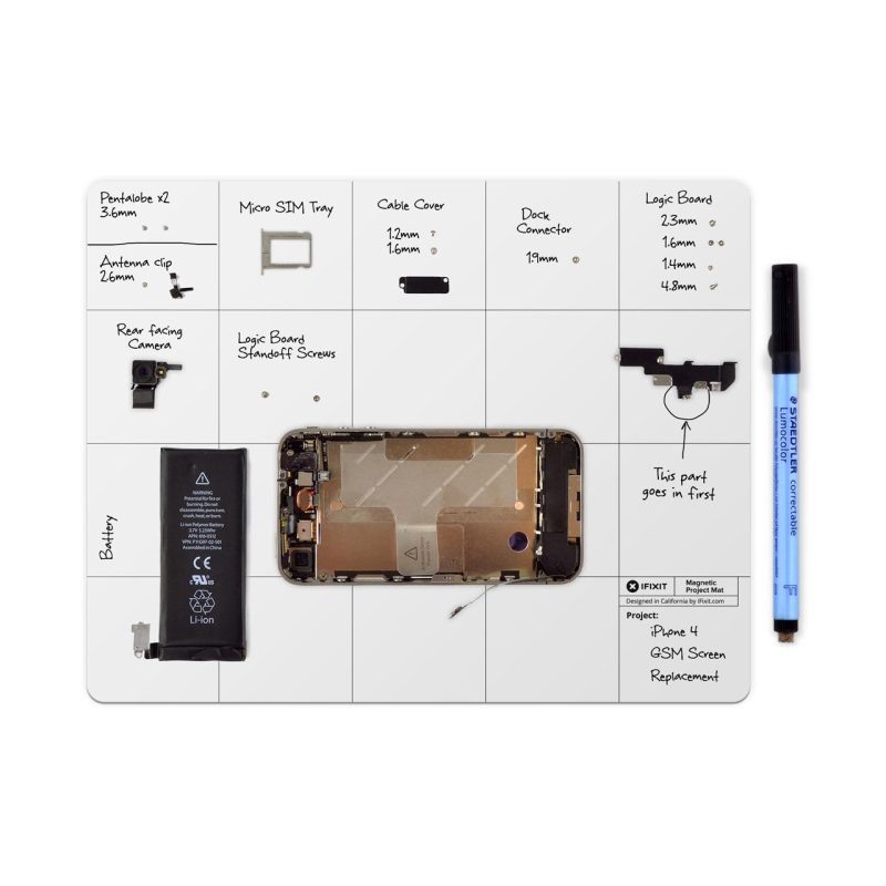 Магнитна подложка iFixit Magnetic Project Mat 20 x 25 cm - Image 2