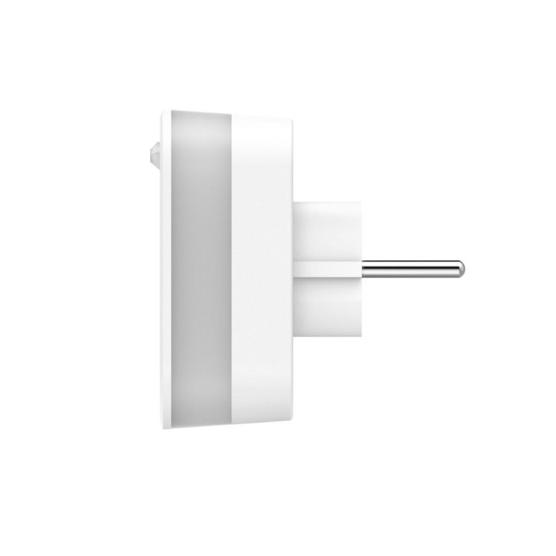 Нощна лампа с контакт HAMA, USB, 2.4 A, 2 изхода, 223498 - Image 4