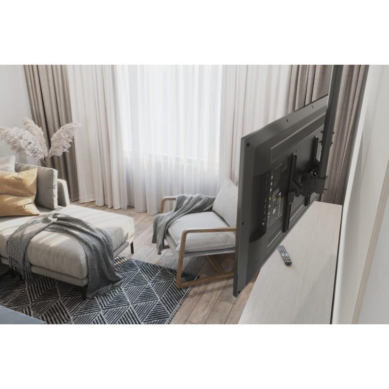 Стойка за таван Hama TV, въртяща се, накланяща се, 165 см (65") до 50 кг, 220878 - Image 12