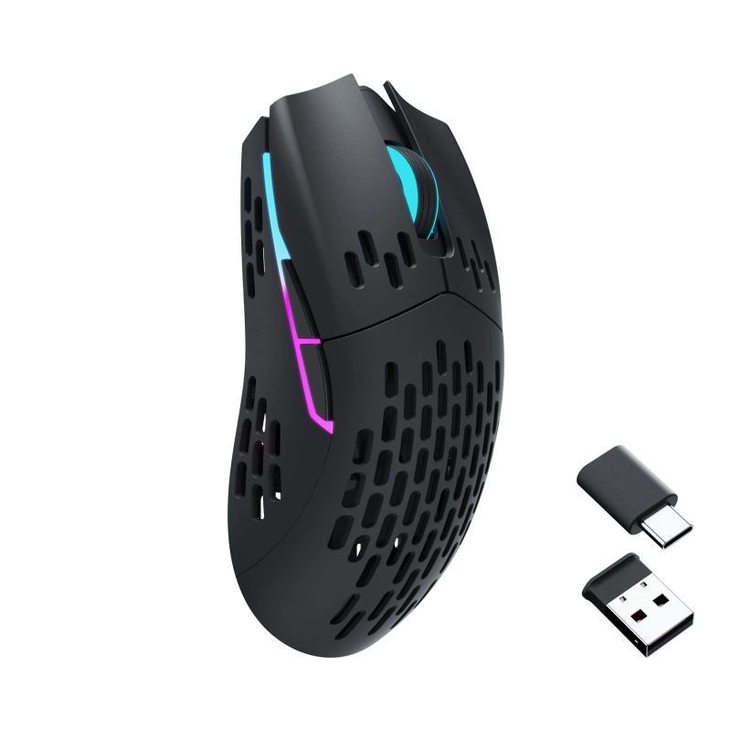 Геймърска мишка Keychron M1, Matte Black Wireless - Image 2
