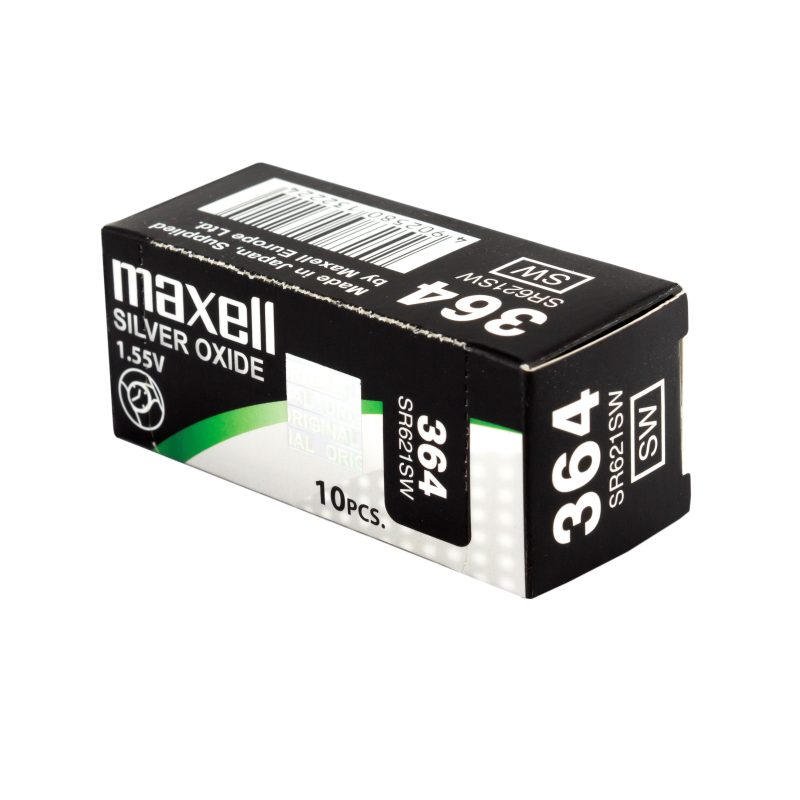 Бутонна батерия сребърна MAXELL SR621SW /364/AG1/ - Image 3