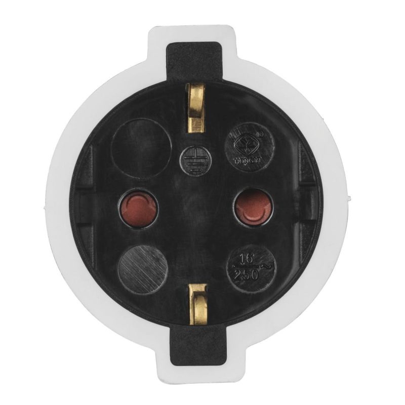 Удължителен кабел HAMA Powerplug, Шуко мъжко, Шуко женско, Допълнителен контакт, 3.0 m, Бял - Image 3