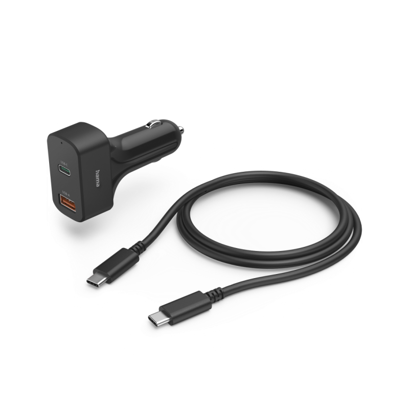 Зарядно за лаптоп за кола HAMA, USB-C, (PD), 5-20 V/ 65 W, 200018 - Image 5