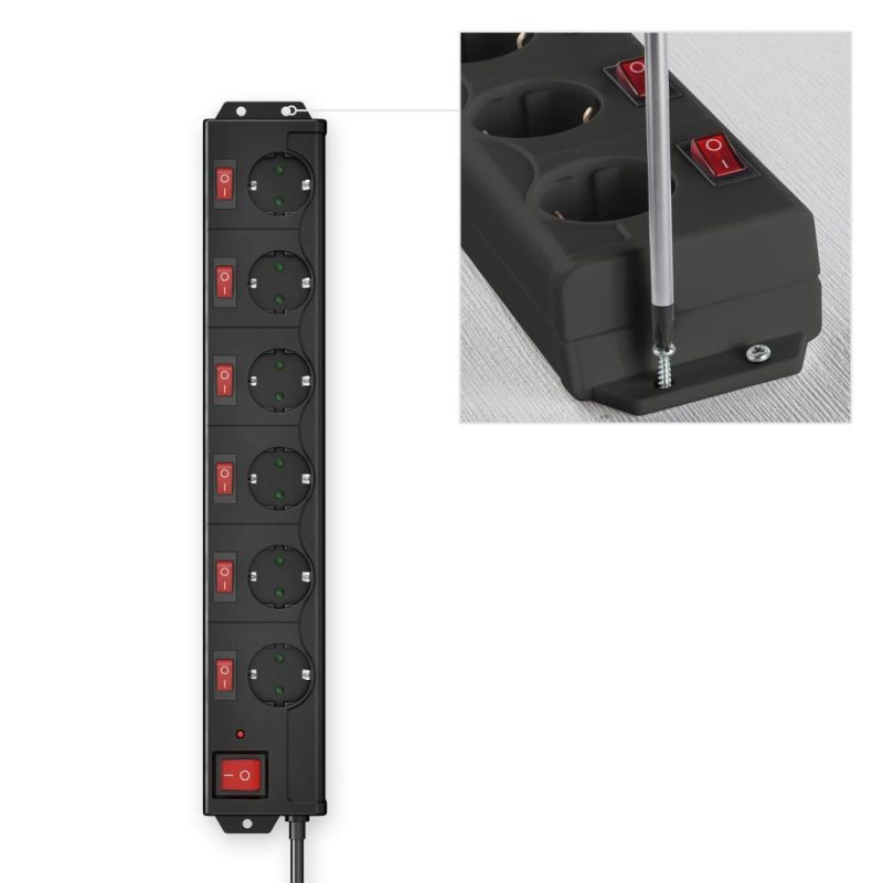 HAMA Разклонител 6 гнезда, 1.4м, 223160 - Image 9