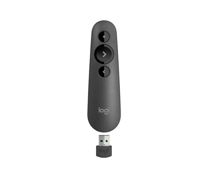 Безжичен презентер Logitech R500s, Bluetooth, 2.4 GHz Wireless, Черен - Image 4