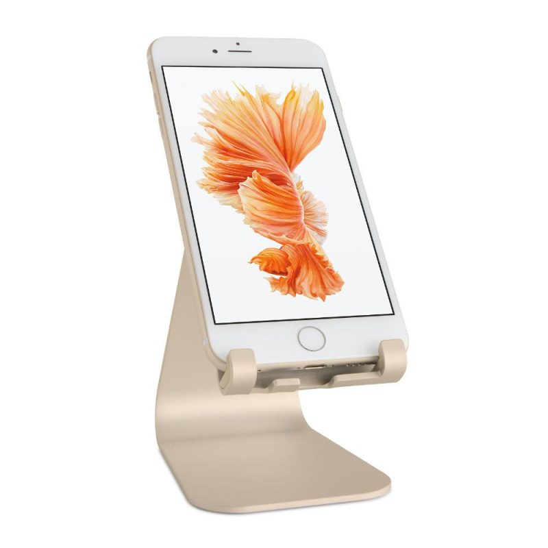 Поставка за телефон или таблет Rain Design mStand mobile, Златист - Image 2