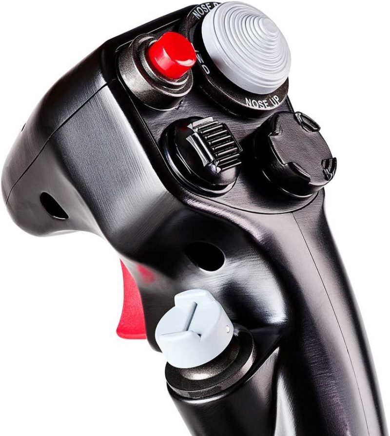 Жичен джойстик Thrustmaster F-16C Viper, Авиосимулатор за PC, Черен - Image 4