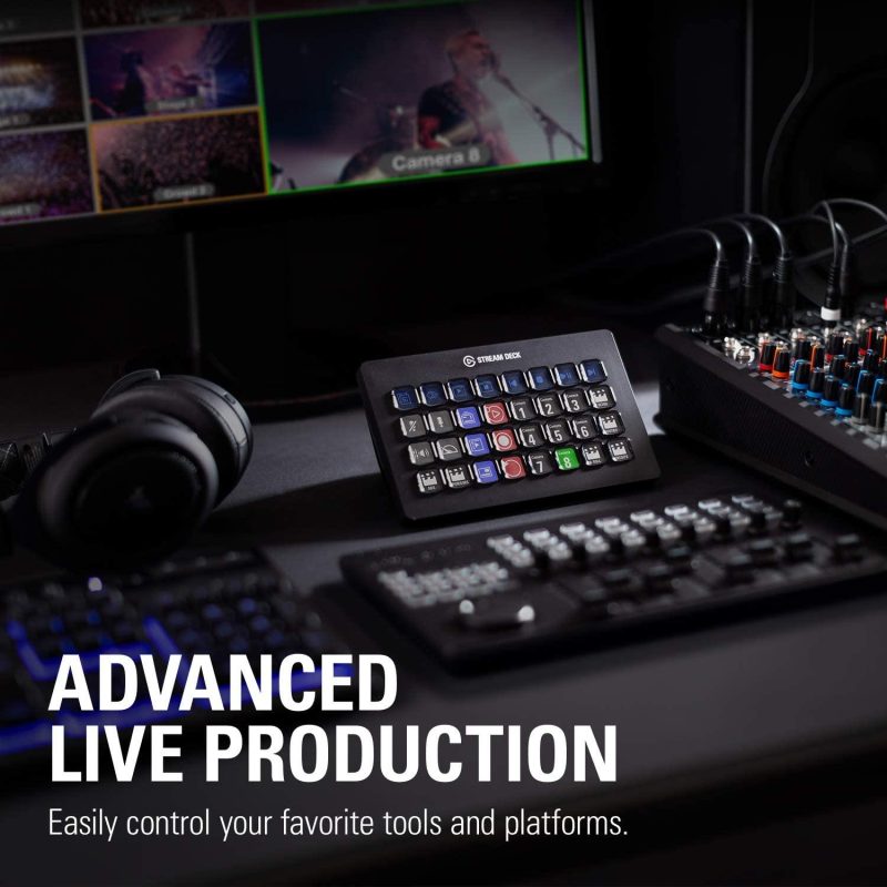 Контролер Elgato Stream Deck, 32 LCD бутона, черен - Image 5