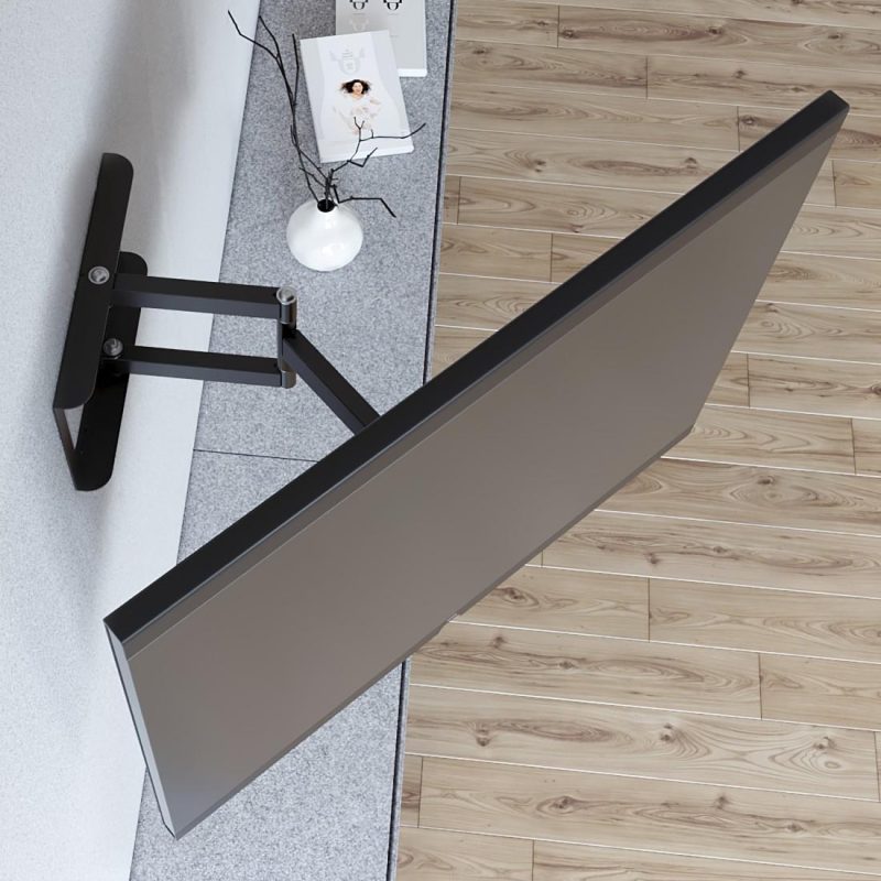 Стенна стойка Hama Fullmotion TV, 32-65", регулируема, Черна - Image 6
