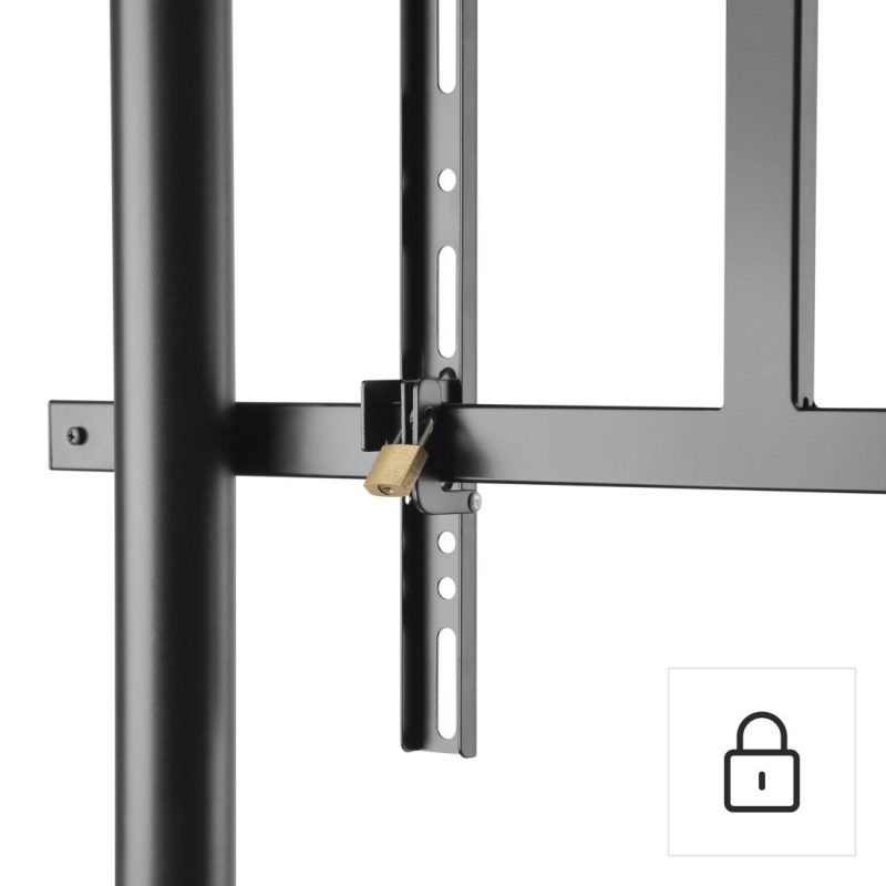 Метална стойка за TV, Trolley, 254 см (100"), 220875 - Image 9
