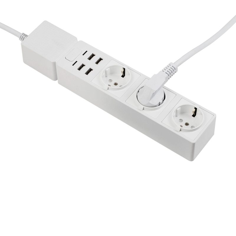 Смарт контакт Edimax SP-1123WT 3 гнезда за вътрешна употреба + 4x USB, WiFi - Image 3