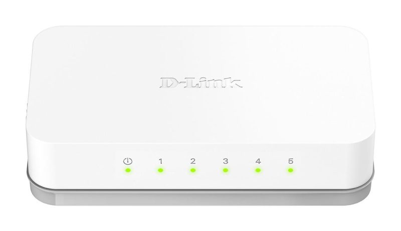 Суич D-Link GO-SW-5E/E, 5 портов 10/100