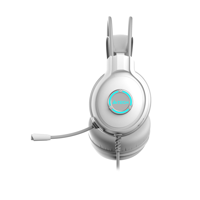 А4tech Fstyler FH300U Слушалки с микрофон USB, Noice Cancelling, бял - Image 2