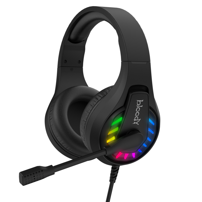 A4tech Геймърски слушалки с микрофон Bloody G230. 7.1,USB, черен - Image 3