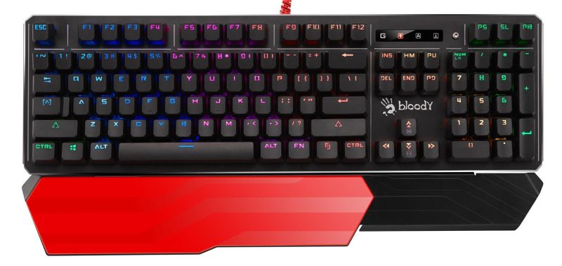 A4tech Bloody B975 Геймърска механична клавиатура, Brown switch - Image 3