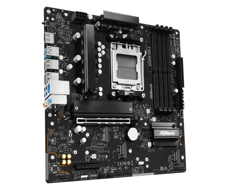 Дънна платка ASRock A620AM PRO-A, AM5 - Image 2