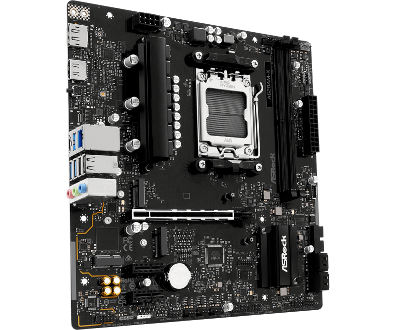 Дънна платка ASRock A620AM-X, AM5 - Image 2