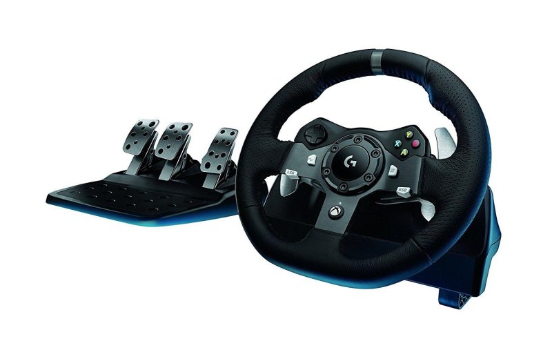 Волан Logitech Driving Force G920 за Xbox One / PC в комплект с геймърски слушалки Astro A10 - Image 2