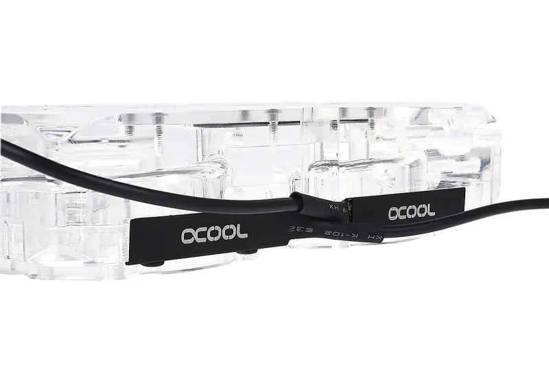 Адаптер приставка с вътрешна и външна резба Alphacool Eisdecke D5 Dual Acrylic Attachment 3x 1/4" - Image 4