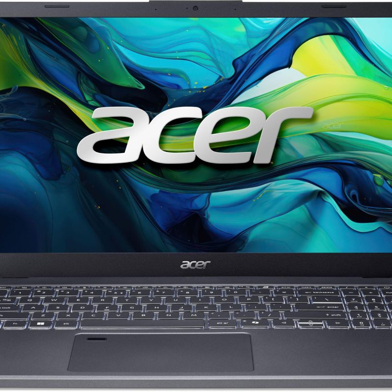 Лаптоп Acer Aspire 5 A15-51M - 15.6" FHD IPS, Intel Core 5-120U, 16GB LPDDR5 RAM, 1TB SSD, Free DOS