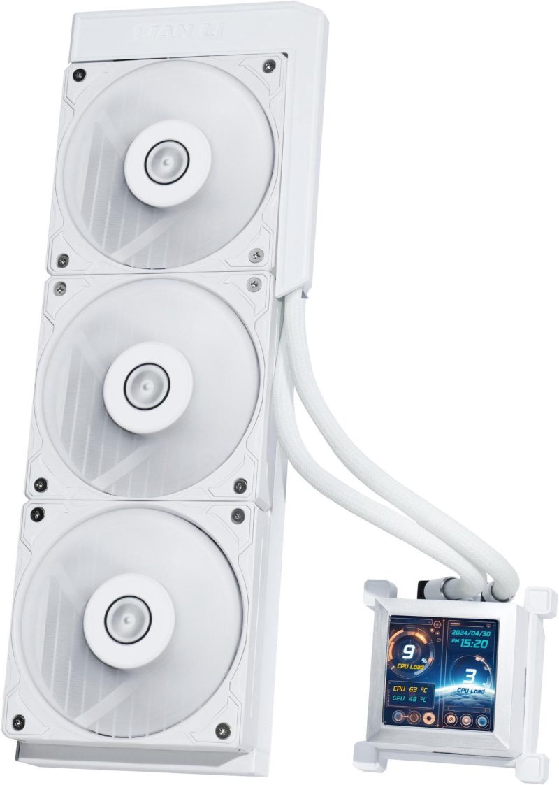 Охладител за процесор Lian Li HydroShift LCD 360 Silent - White