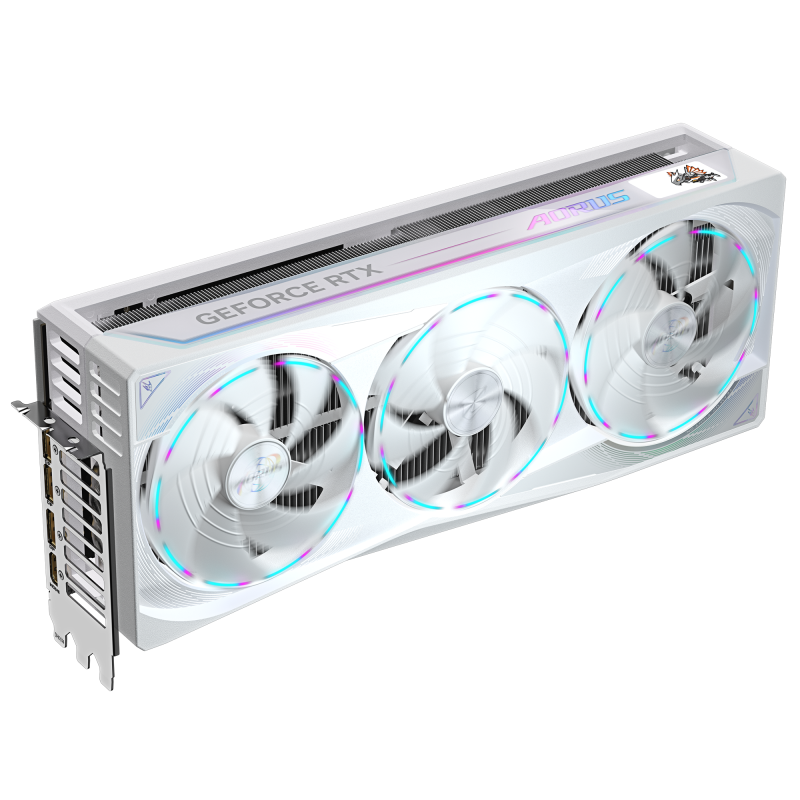 Видео карта GIGABYTE AORUS RTX 5090 STEALTH ICE 32GB GDDR7 - Image 4