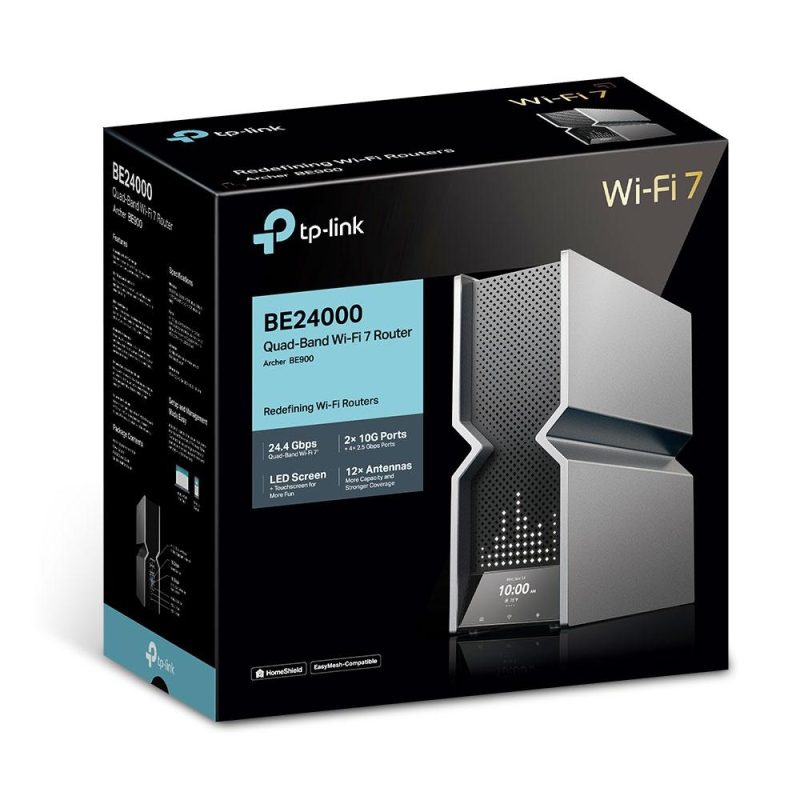 Безжичен рутер TP-Link Archer BE900 Quad-Band Wi-Fi 7 - Image 6