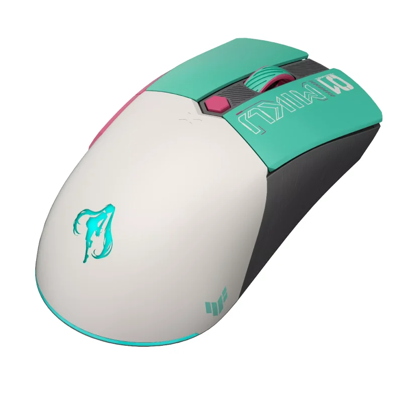 Геймърска безжична мишка ASUS TUF Gaming Mini Hatsune Miku Edition - 65g - Image 5