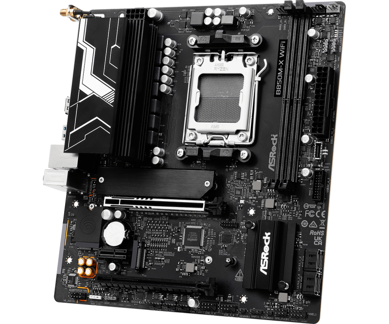 Дънна платка ASRock B850M-X WiFi R2.0 socket AM5 - Image 3