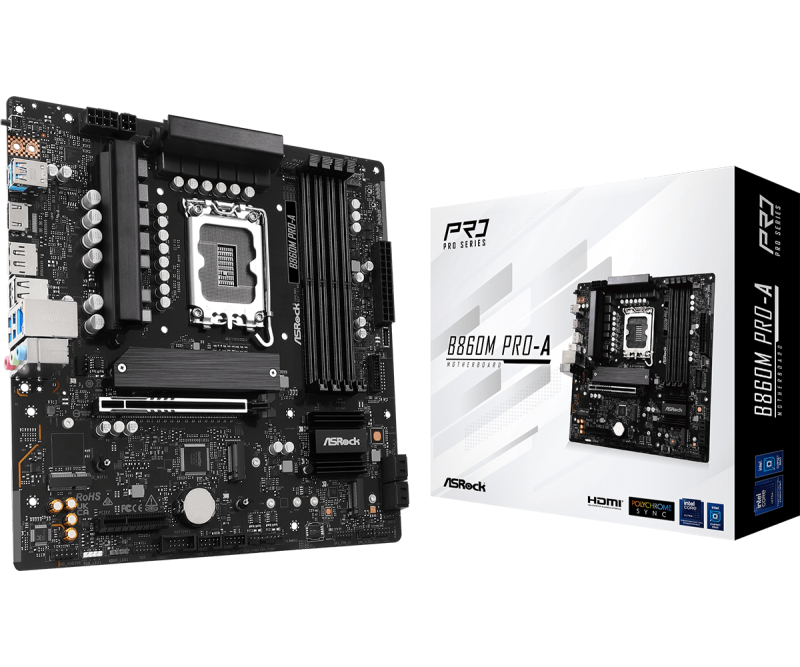 Дънна платка ASRock B860M PRO-A, LGA 1851 - Image 5